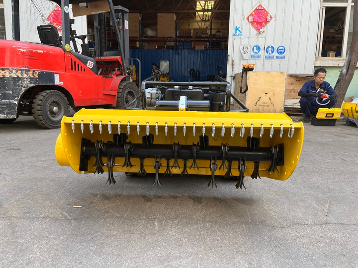 Big Power Diesel Engine Small Robot Grass Cutter Cutting Width 80cm 100cm 120cm Remote Control Crawler Brush Cutter Flail Mower