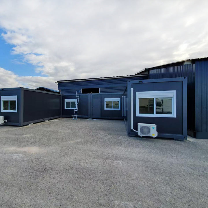 Container Module House Flexible Modular Unit Spacious Interior Quick Installation Prefab Houses Temporary Shelter