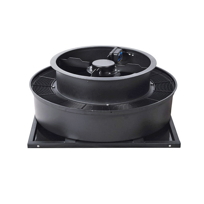 20" Solar Industrial Big Airflow Heat Exhaust Attic Roof Ventilation Workshop Roof Exhaust Fan with Remote Control