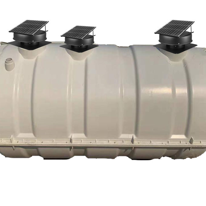12inch Solar Axial Flow Ventilation Water tank Cooler Industrial Exhaust Fan Extractor Waterproof IP65 for Water Tank Cooling