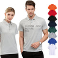 new design uniform custom logo print plain blank sublimation white original 100 cotton men sport polo t shirt for men