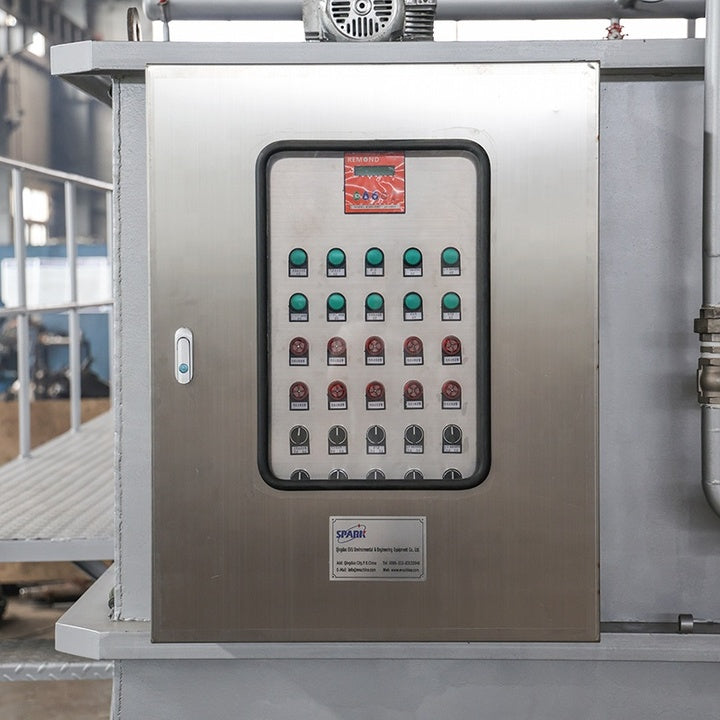 Seafood Processing Factory Sewage Treatment Plant Daf Dissolved Air Flotation Machine