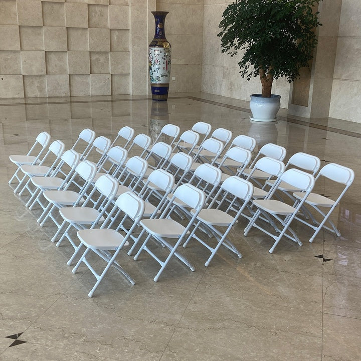 10 Pcs/carton Modern Design Low Price Colorful Plastic Stackable Folding Chairs for Kindergarten Elementary School Students
