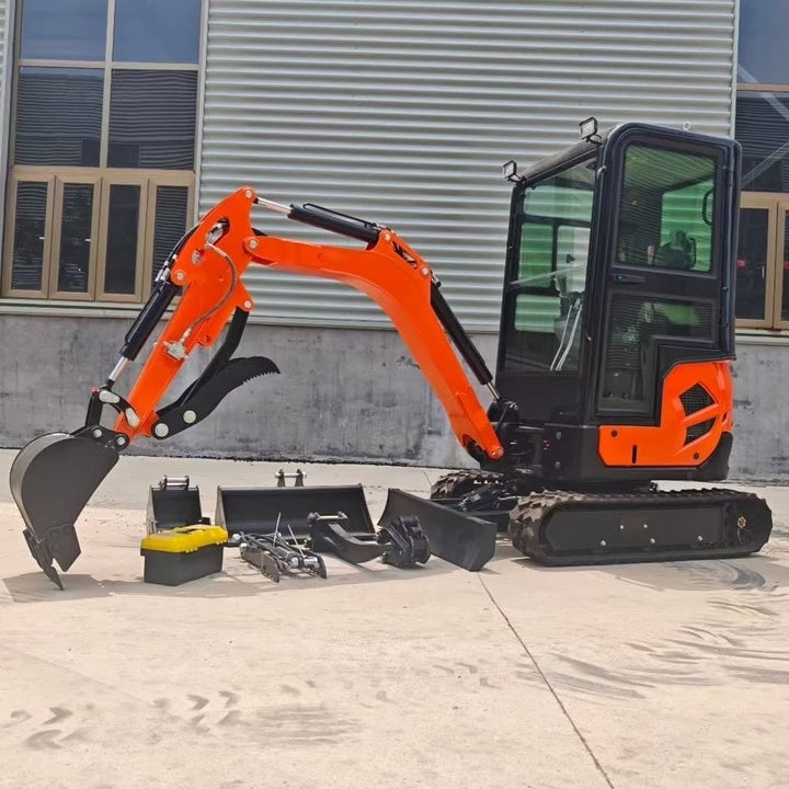 Earth Moving Machinery Track Mini Excavator 2 Ton Hot Sale Micro Escavatore Crawler Excavation Machine
