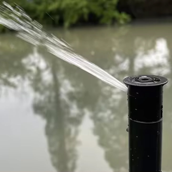 25-360 Degree Fixed Angel 7.5-15m Spray Radius PP/ABS Material Underground Sprinkler Buried Rotary Sprinkler