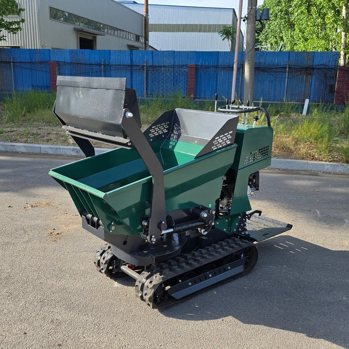Mini Dumper Crawler Automatic Heavy Duty Diesel Engine 500R Rotating Dump Truck Agricultural Transport Vehicle