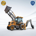 FREE SHIPPING Cargador Frontal Retroexcavadora 4X4 Backhoe Loader Ce Euro 5 Loader Backhoe Backhoe Loader Tractor with Loader