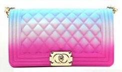 women jelly purse hand bags designer wholesale rainbow bag 2021 women ladies shoulder handbags candy jelly bags