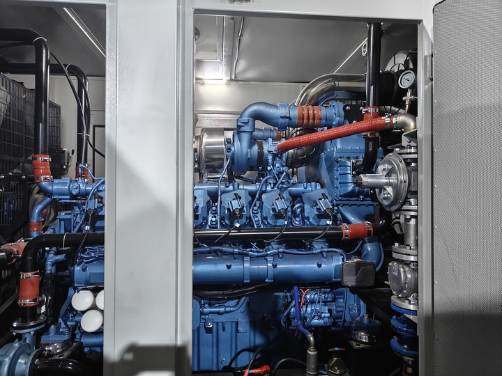 Stable Output Natural Gas Generator 500kW 600kW 650kW 700kW 800kW Gas Generator Container Silent Type