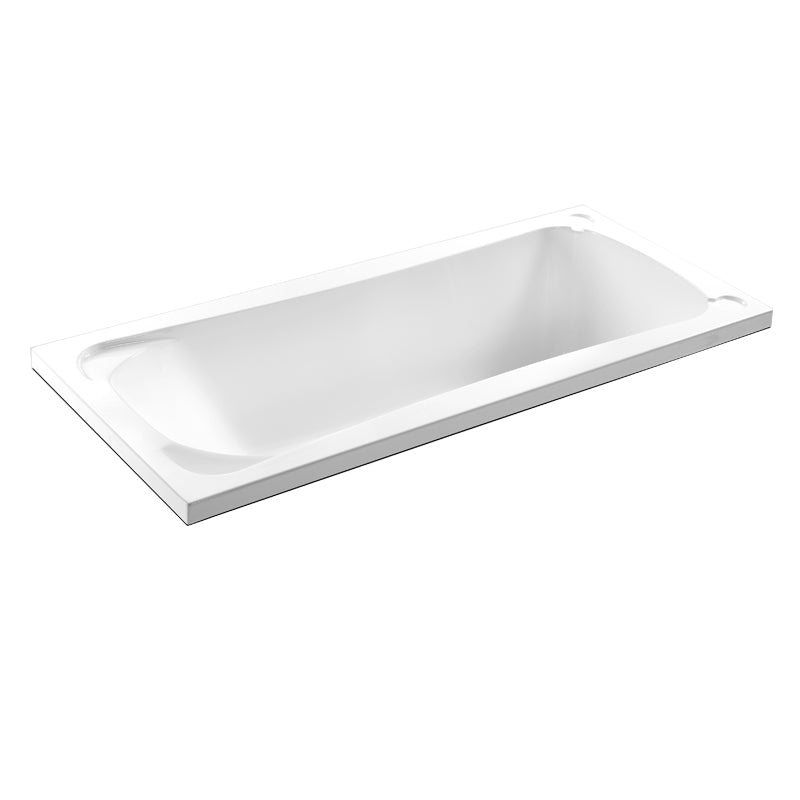2020 factory outlet cheap bathroom acrylic simple embedded bathtubs drop in bath tubs