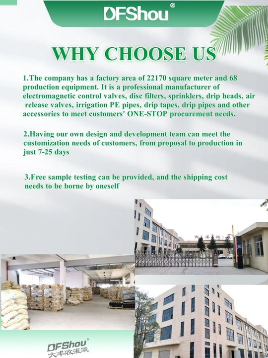 Farm Drip Irrigation System Hydraulic Control Valve Solenoid Valve Other Watering & Irrigation Agriculture Irrigation Plastic