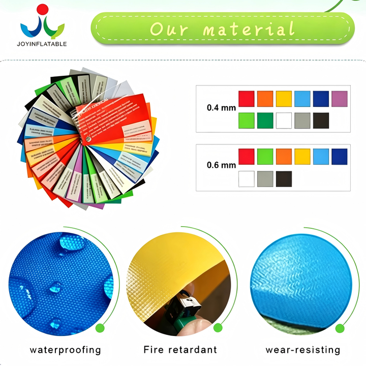 Airtight Colorful Inflatable Swimming Pool for Kids Inflatable PVC 2 Water Pool With Stepladder Tiny Water Park