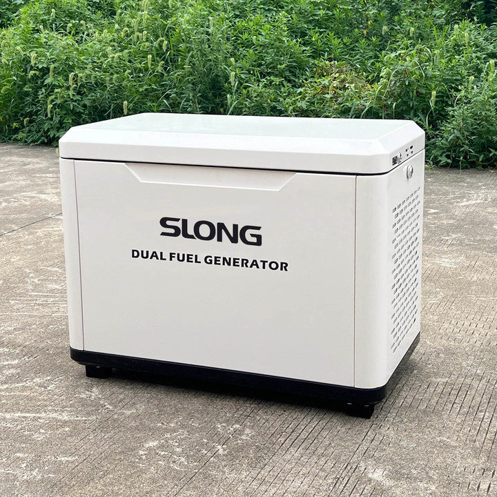 8kw Natural Gas Dual Fuel Propane Gas Generator Electric Start LPG Generator