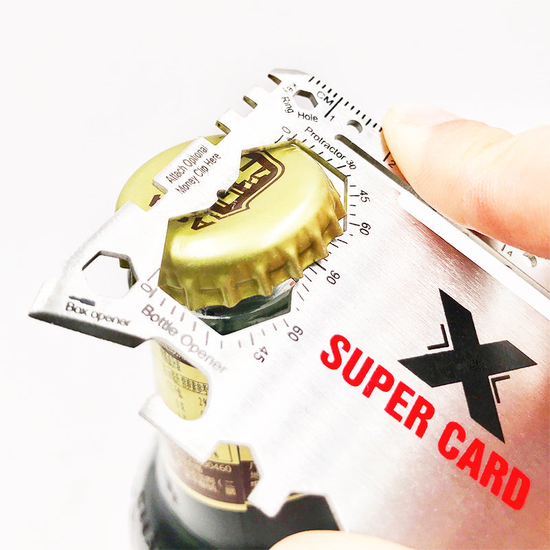 Advertising Marketing Items Wallet Beer Credit Multi Tool Card Promotion Gift Set