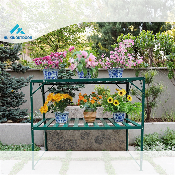 Metal Flower Stand Powder Coated DIY Fresh Display Base Pot for Home Garden Nursery Design Floor Hanging