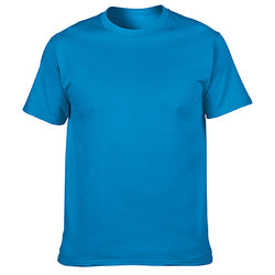 Tee Shirts Company Promotional Logo Printed Bulk Plain Staff Uniform Adult 180g White 100 Cotton Unisex Custom Men's T-Shirts