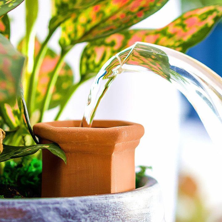 New 4 Pack Watering Drip for Travel Lazy Terracotta Watering Spike for Plant Indoor Watering Device for Home