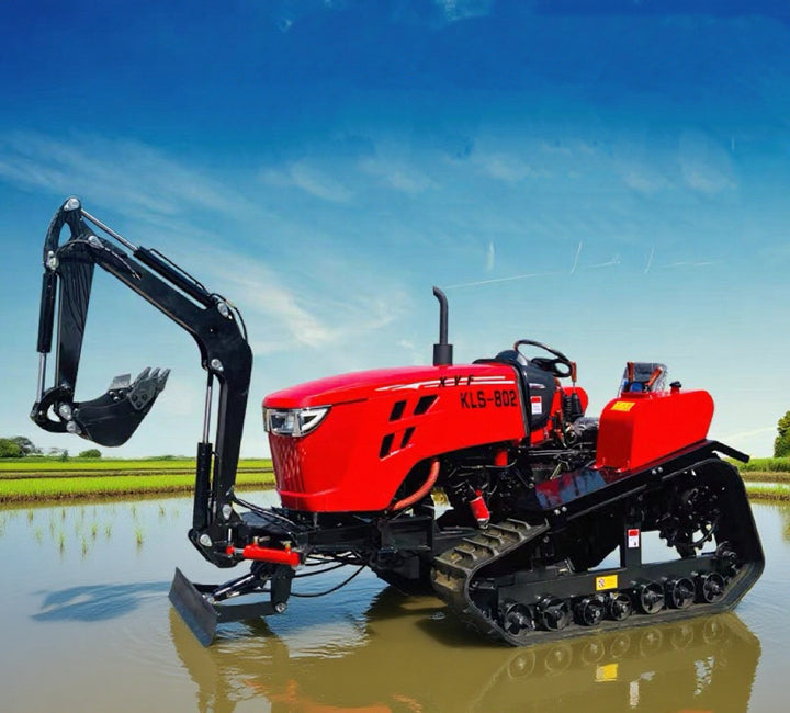 Agriculture Crawler Tractor 40hp 50hp 75hp 80hp Crawler Tractor with Front End Bucket