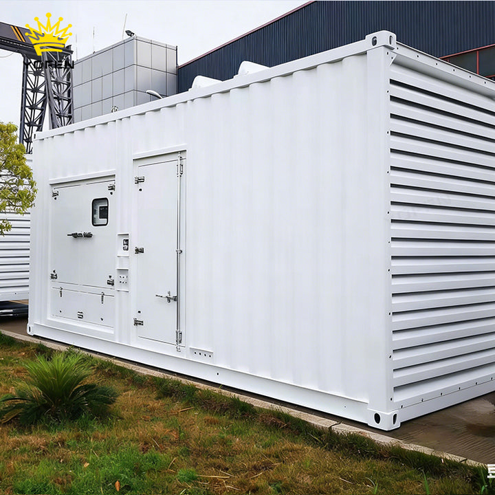 YFS 400kW 500kVA Three Phase Water Cooled Natural Gas Generator Set for Data Centers & Commercial Use with Container Type