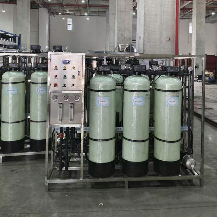 Industrial RO Water Treatment System 1000LPH 24TPD for Boiler Feed Water Softening RO Plant System