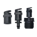 Factory Sale Plastic Sprinkler 180 Degree Refraction Misting Nozzle Sprinkler for Garden Greenhouse Irrigation