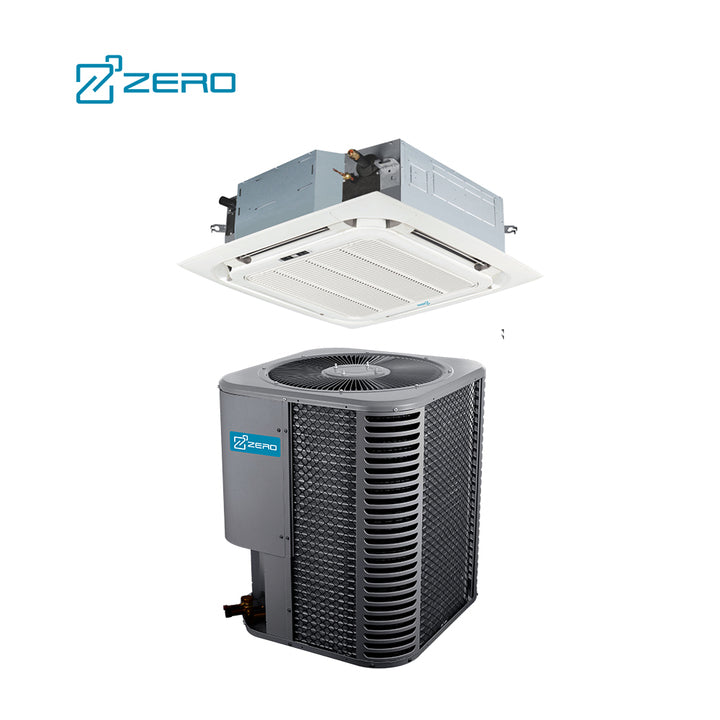 R410A 24000-60000Btu Mini Split Cassette Four Way Ducted 13Seer Ceiling Type Ac Air Conditioner Cooling Air Conditioning
