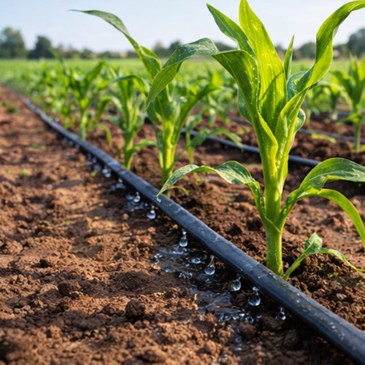LYPLAST High Quality White PE Blow Molding Flexible Drip Irrigation System 16mm Diameter for Farm Garden and Agricultural Use