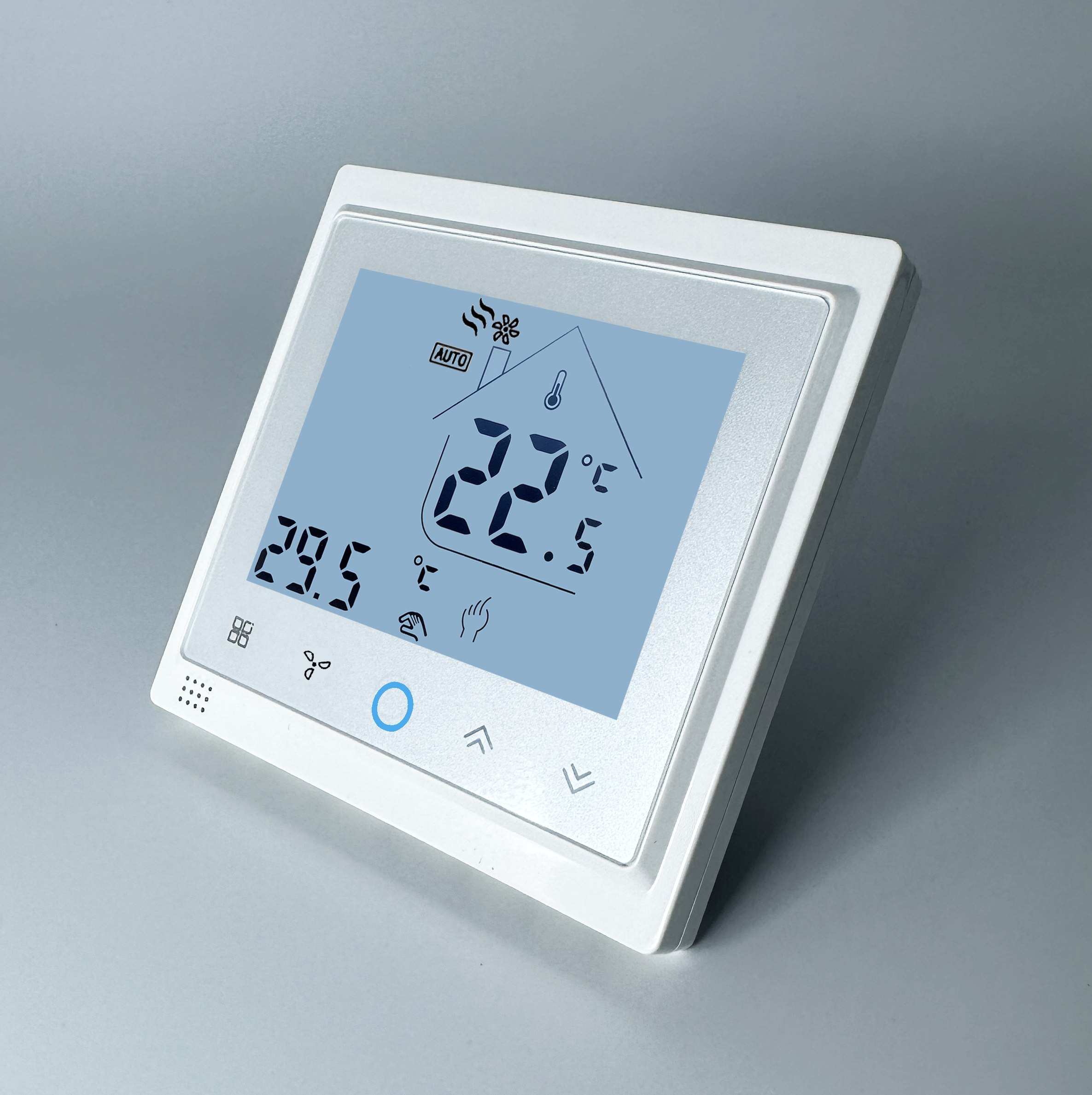 HVAC Fan Coil Wifi  Room Thermostat