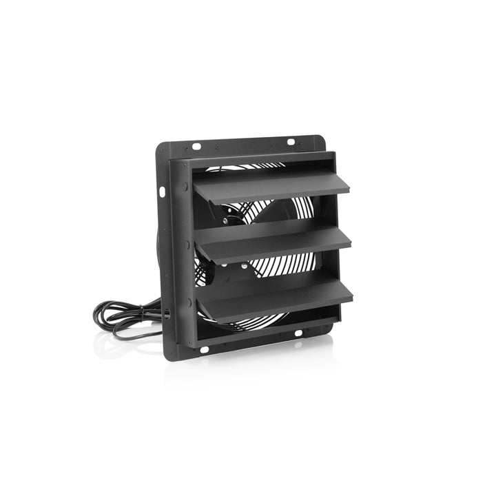China Manufacturer Vent Goods Super Air15V Brushless Solar Wall Mount Kitchen and Bathroom Exhaust Fan DC Motor