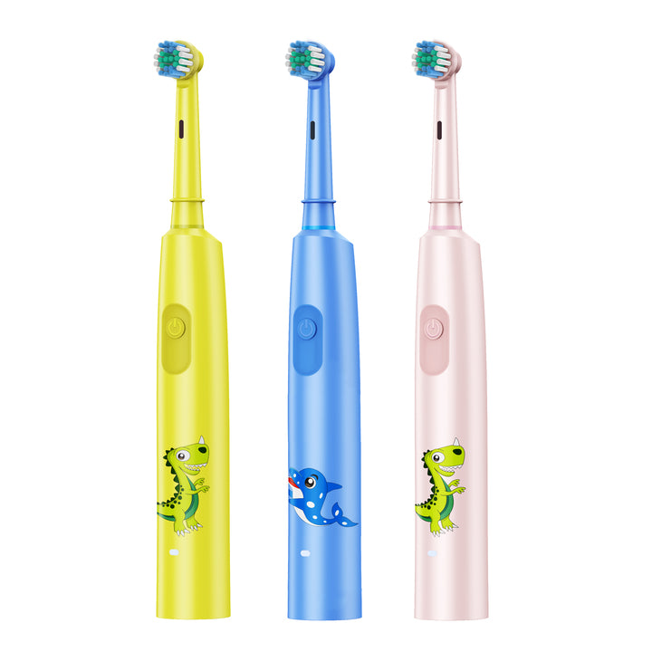 Kids Electric Toothbrush with Travel case Oscillating Rotating Electrical Tooth Brush Custom Friendly Rotary Electric Toothbrush