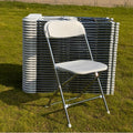 Wholesale Hot Sale Modern Durable Foldable Party Wedding Garden Banquet Restaurant Events Steel & Plastic Folding Chair