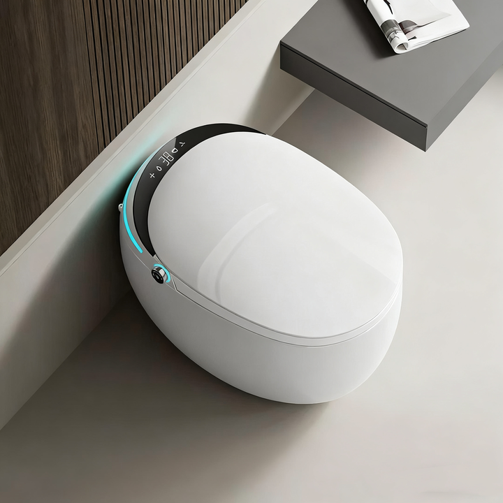 Factory 2026 Modern Smart Digital Toilet with Seat Warmer WC Electric Toilet Advanced Intelligent Siphonic Tank Remote Control