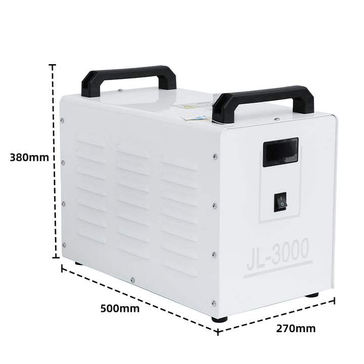 JL-3000 CO2 Laser Water Chiller for 80W-130W Laser Engraver Cutter Cooling System Industrial Recirculating Chiller Manufacturer
