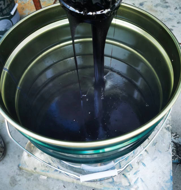 High Quality Exterior Wall Liquid Paint Uncured Rubber Bitumen Waterproof Coating for Concrete