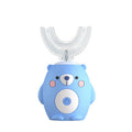 Custom Waterproof U Shape Silicone 360 Kids Electronic Toothbrush Cartoon Baby Automatic Sonic Electric Tooth Brush for Children