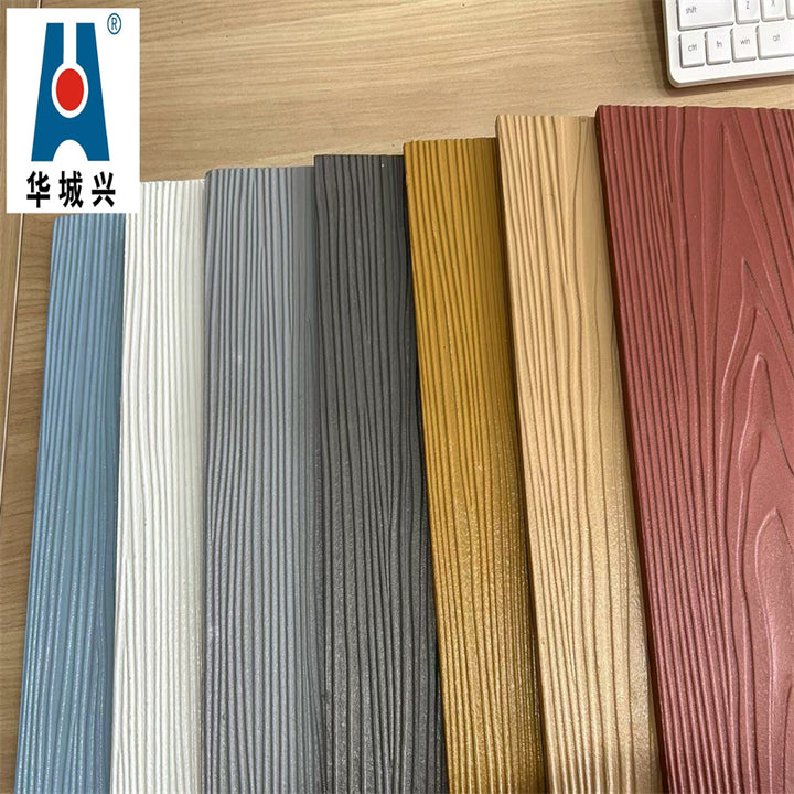 Hot Sell Factory Wholesale Modern Wood Grain Siding with Facade Wall-Fireproof Waterproof Lightweight High Strength