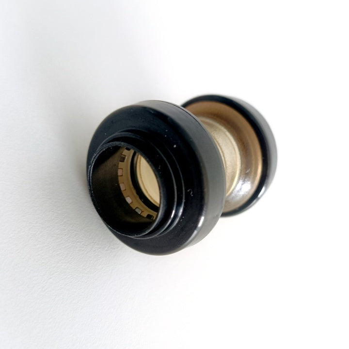 Pushfit Coupling 1/2"x1/2" Push to Connect Plumbing Fittings PPSU Push-fit Fittings for PEX Copper CPVC PE-RT Pipes