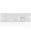 Factory Price Keyboard Wireless Three-mode OEM ODM Mini Computer  Keyboard Gaming Office PC Rechargeable Keyboard  For Apple