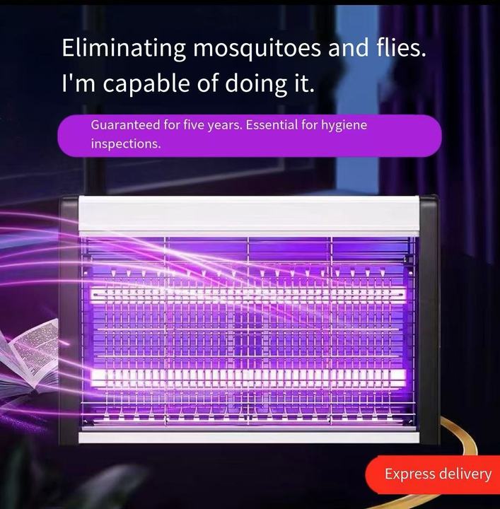 Factory-Priced Wall-Mounted Fluorescent Light Household Fly Mosquito Killer Bug Zapper for Global Markets Effective Moths Gnats