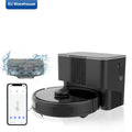 Bagotte Self-emptying Robot Vacuum Cleaner 5000Pa Electric Wet & Dry Household Hotel Use App-Controlled Automatic Dirt Disposal