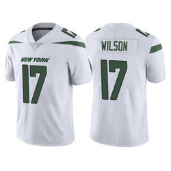Wholesale 32 Teams Stitched American Football Jerseys New York 8 Aaron Rodgers 1 Ahmad Gardner 2 Wilson 12 Namath