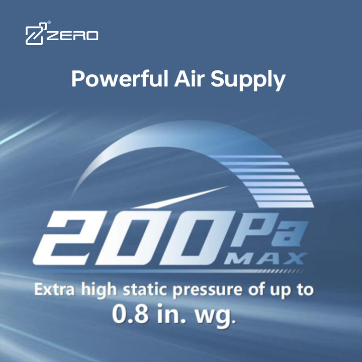 ZERO R454b New ECO Technology Top Discharge Condenser Air Conditioner On/off and High-Performance Air Handler Unit