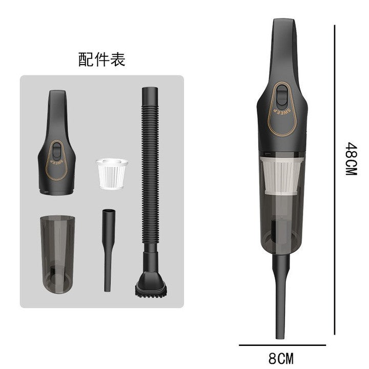 5-Speed Hand Held Cordless USB Vacuum Mop 2-in-1 Wet Dry Lightweight Portable High Suction Whole House Cleaning Pet Areas Car