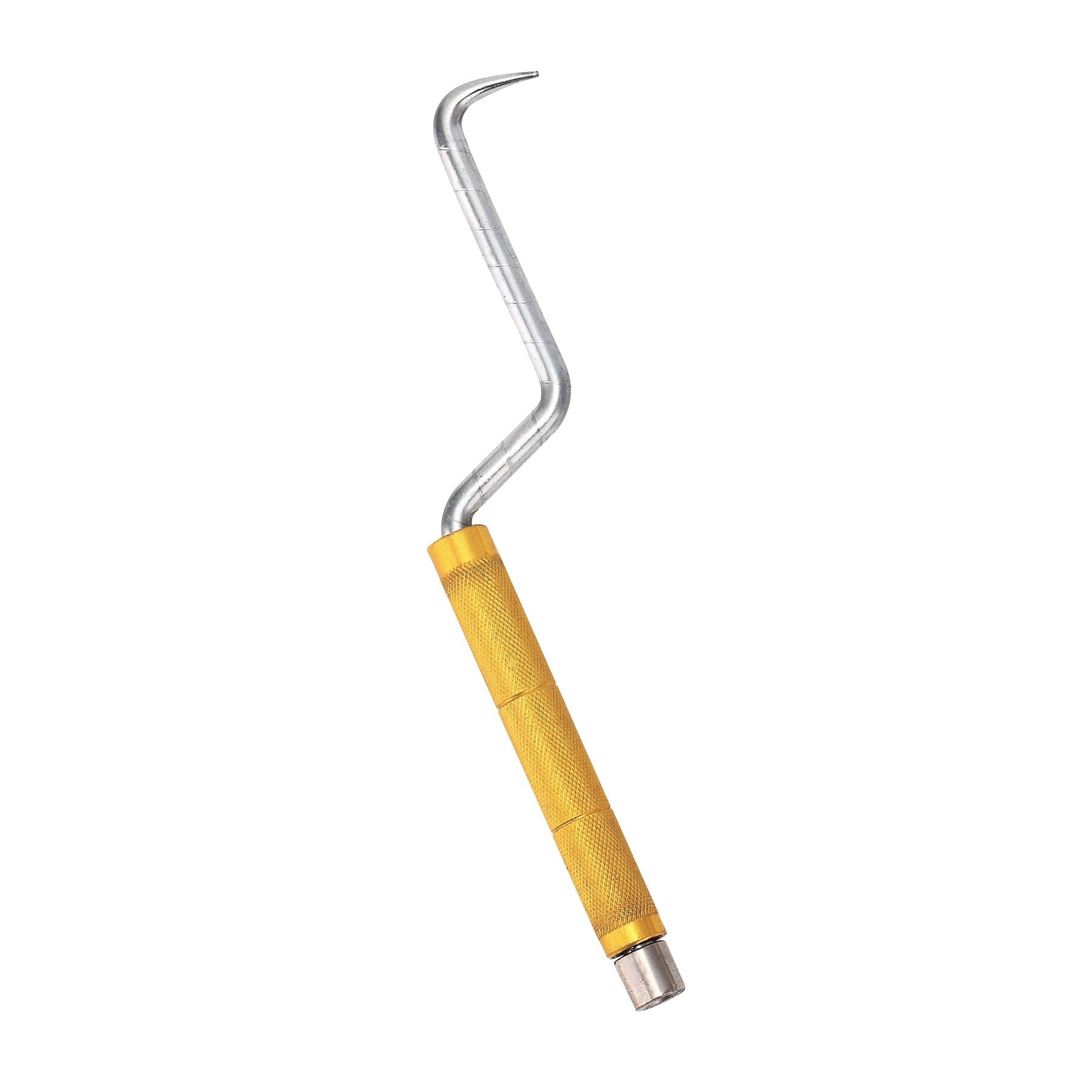 16MM Diameter 110MM Handle Length 250MM Overall Angle Curved Bent Hook Concrete Semi-automatic Rebar  Tool With Alloy Aluminum