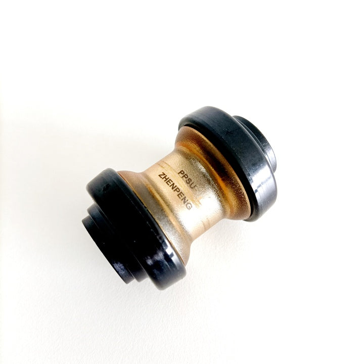 Pushfit Coupling 1/2"x1/2" Push to Connect Plumbing Fittings PPSU Push-fit Fittings for PEX Copper CPVC PE-RT Pipes