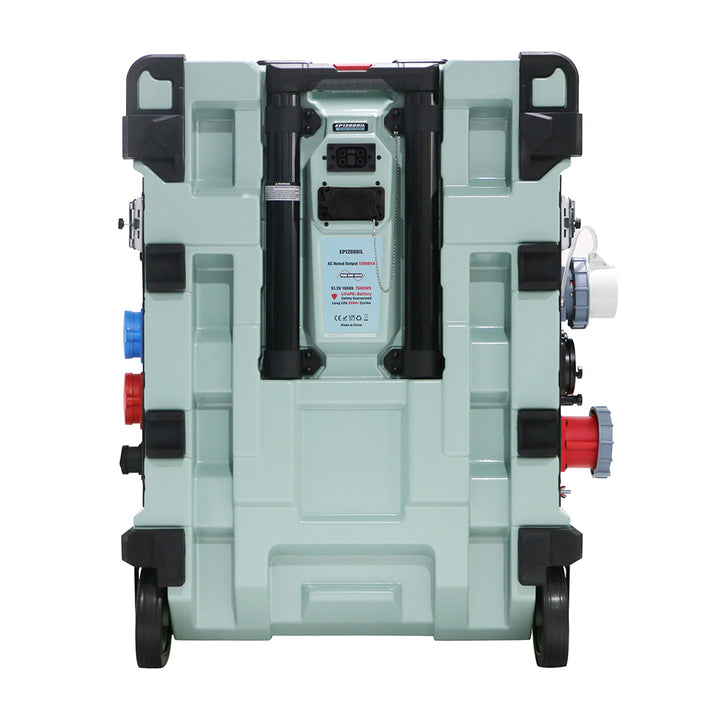 EU-US Certified 12000W Solar Wind Hybrid Power Generator High Safety Portable Energy System 10kwh LiFePO4 Battery Power Station