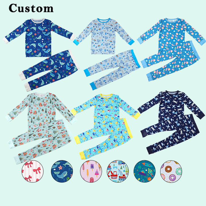 Baby Bamboo Pajamas Ribbed Baby Romper Child Onesies Cotton Baby Clothes Kids Crawl Suit