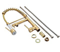 Redge - Stainless Steel 360 degree turn around Pull Down Kitchen Sink Faucets Pull Out Spring Kitchen Faucets