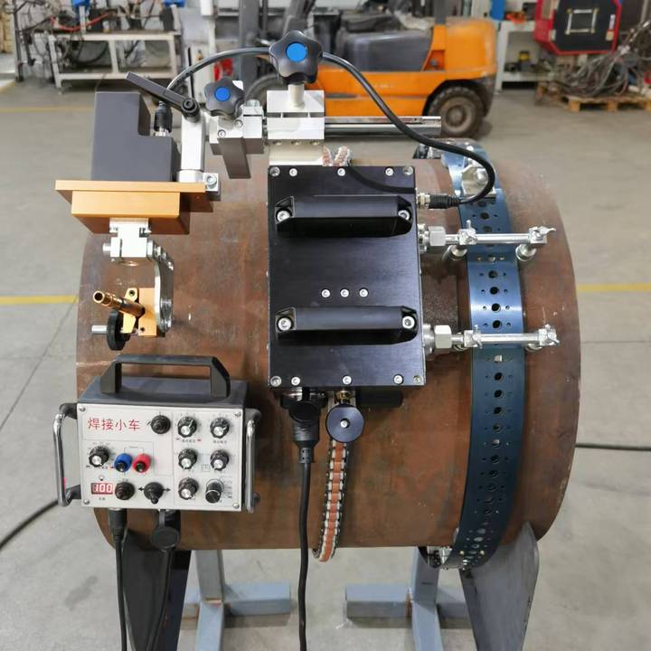 KA-GD New High Quality Portable Automatic Orbit Pipe Welding Robot Stainless Steel AC220V/DC24V Magnetic Track 1 Year Warranty