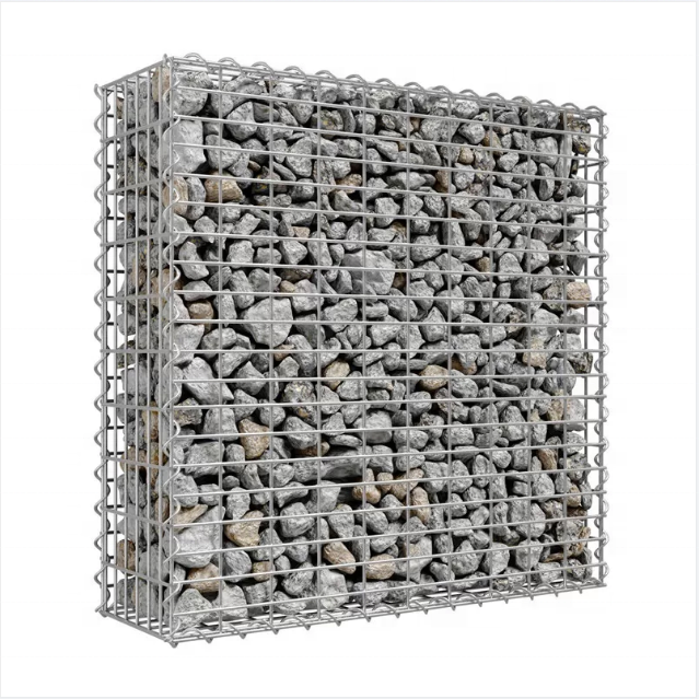 Galvanized Welded Wire Mesh Gabion Box Gabion Basket Gabion Retaining Wall for Garden Landscaping and Garden Decorative